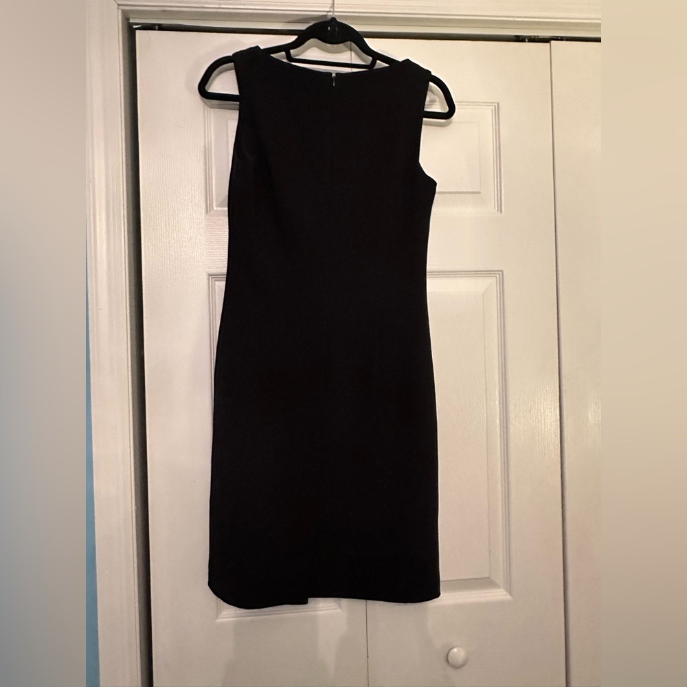 Ann Taylor Elegant Black Sleeveless Dress
